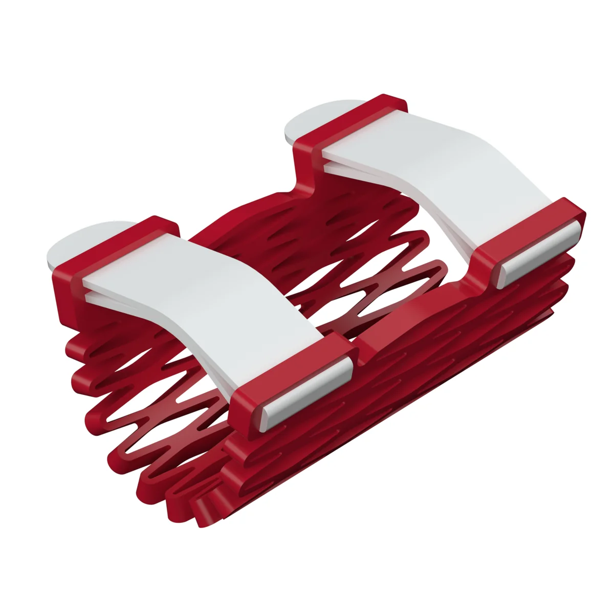 Struxaform™ Finger Splint, Pulse colorway, isometric view