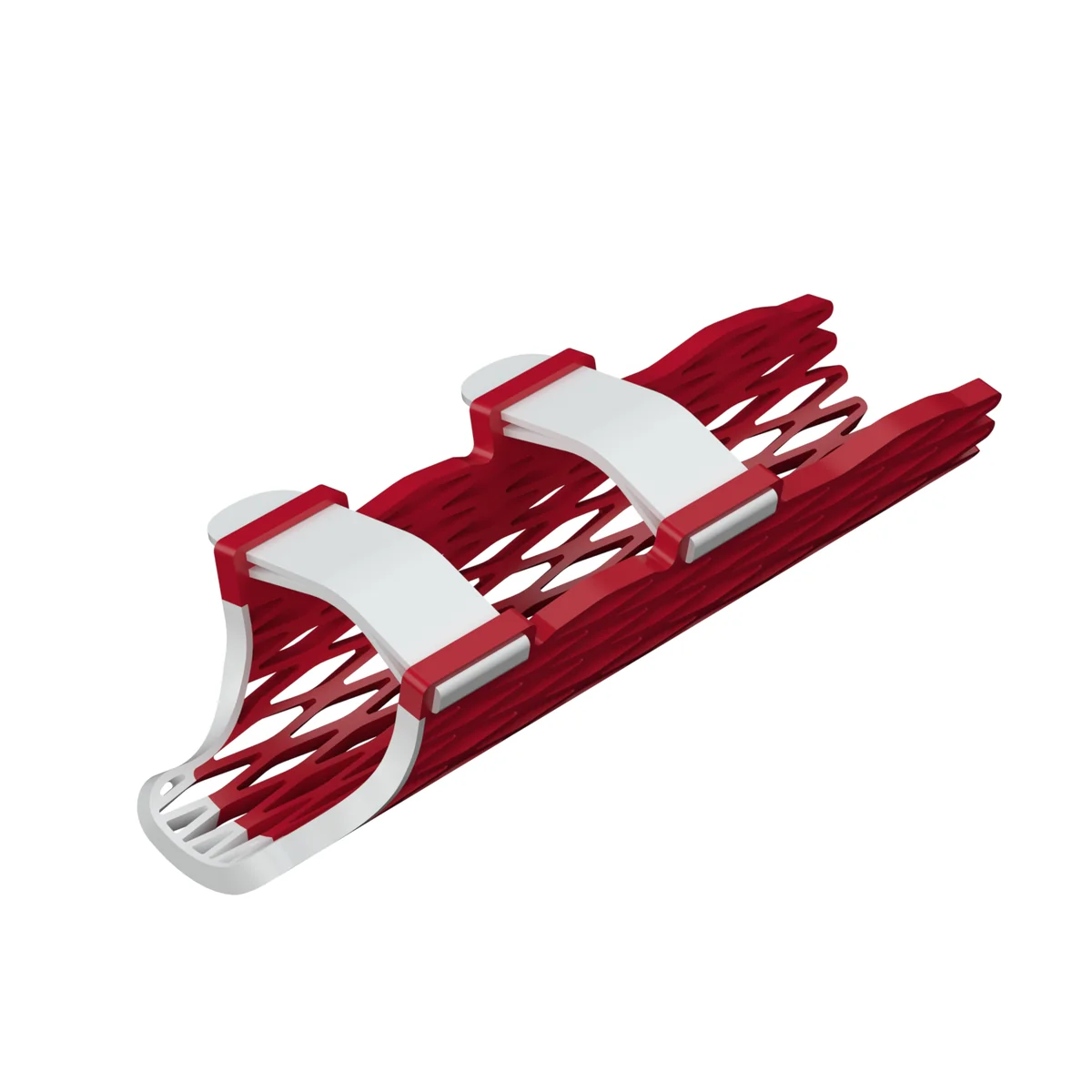 Struxaform™ Full-Finger Splint, Pulse colorway, isometric view